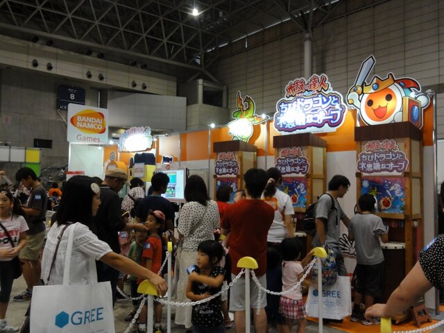 【TGS 2012】メインホールにはない新作も多数展示、ファミリーコーナーをフォトレポート