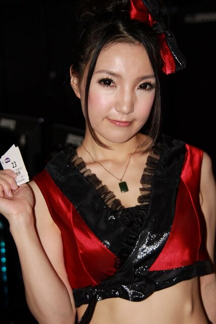 【TGS 2012】パブリックデーで一段と輝く美人コンパニオン特集 今年のラスト