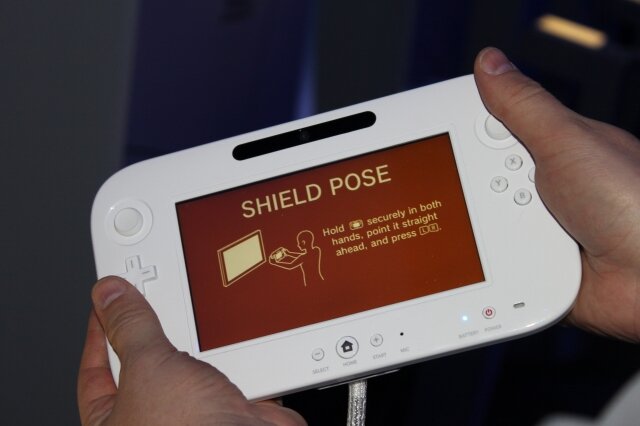 2011年のE3で撮影したWii U GamePad