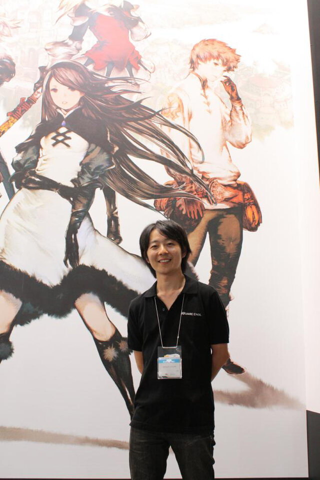 浅野プロデューサー（TGS2012にて）