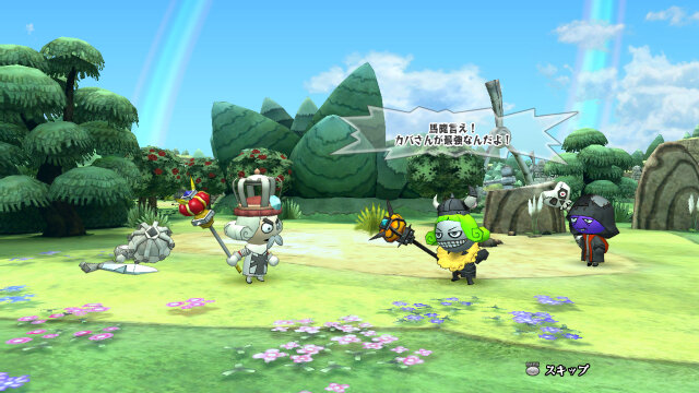 ユルいやり取りが楽しいキャンペーンモードのカットシーン