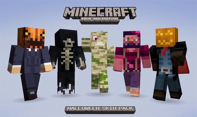 『Minecraft: Xbox 360 Edition』に「Halloween Skin Pack」近日配信、売り上げは全てチャリティーに