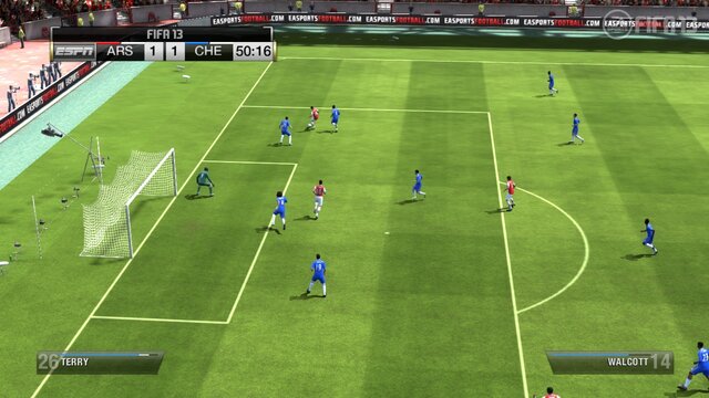 Wii U版『FIFA 13 ワールドクラスサッカー』GamePadを最大限活用したプレイを紹介