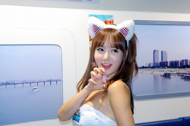 【G-STAR 2012】日本人とどちらがレベルが高い？韓国美人コンパニオンの写真をたっぷりお届け