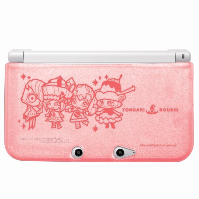 3DS LL用「とんがりボウシと魔法の町 TPUカバー」