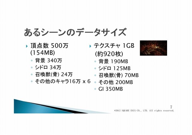 次世代の物量を乗り越える／『Agni's Philosophy』の最適化問題・・・スクウェア・エニックス・オープンカンファレンス2012