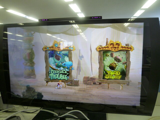 絵の中に飛び込むとゲームスタートです