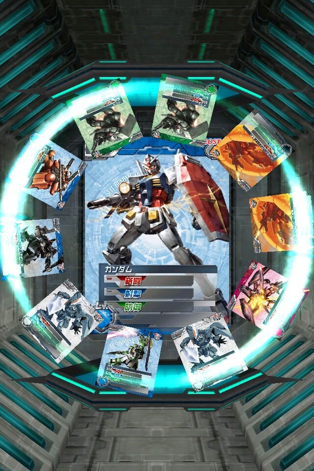 TCG「ガンダムウォーネグザ」スマホでゲーム化『ガンダムカードバトラー』2013年リリース