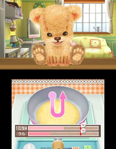 3DS『クマ・トモ』クマと友情を深めるゲーム ― プレイヤーのことを覚えて会話が広がる