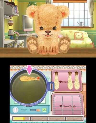 3DS『クマ・トモ』クマと友情を深めるゲーム ― プレイヤーのことを覚えて会話が広がる