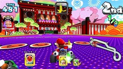 『太鼓の達人』の世界をテーマとしたコース