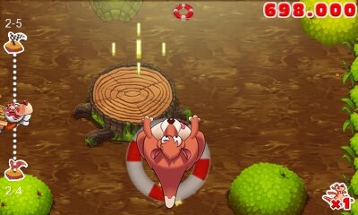 時間を忘れてハマるアクションゲーム『クレイジーカンガルー』3DSダウンロードソフトで配信