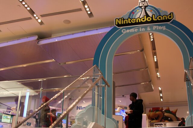 2階はNintendo Land?