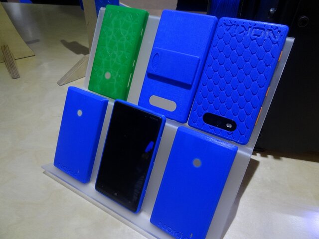 【MWC 2013】3Dプリンターでスマホケースを作ろう・・・ノキア