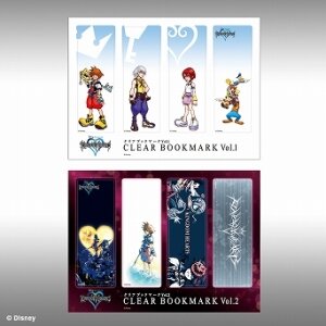 KINGDOM HEARTS クリアブックマーク Vol.1.2セット