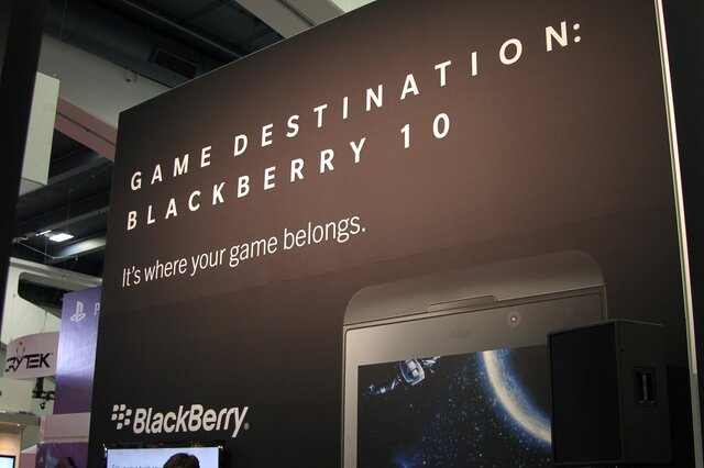 【GDC 2013】「ビジネスだけでないスマホを」BlackBerryに新OS「10」のゲーム事情について聞いた