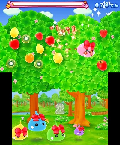 「フルーツもぎ取りゲーム」