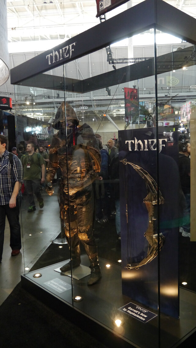 残念ながらゲームの展示はまだなかった『Thief』