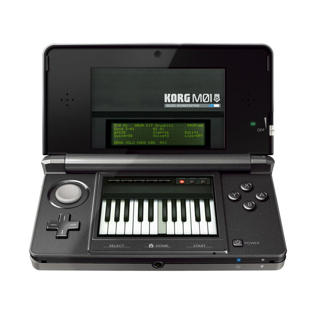 名機「KORG M1」直系サウンド！『KORG M01D』が3DSダウンロードソフトで登場