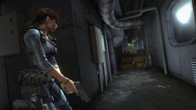 幽霊船と化した船内を「ジル」が探索