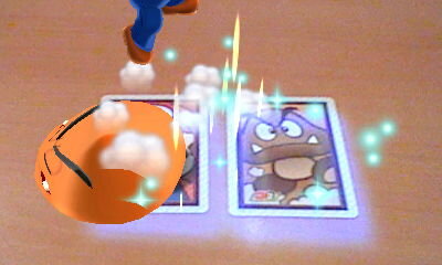 踏み潰される運命のクリボー