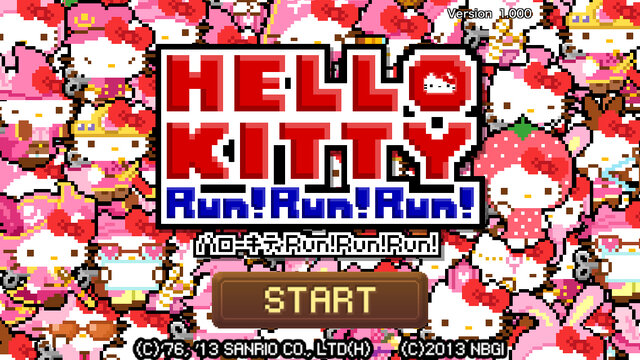 『ハローキティRun!Run!Run!』タイトル