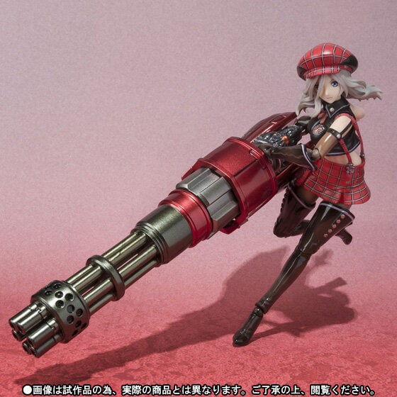 『GOD EATER』の「アリサ」が神機銃形態装備仕様でD-Artsに登場