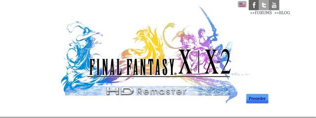 『ファイナルファンタジーX/X-2 HDリマスター』ロゴ