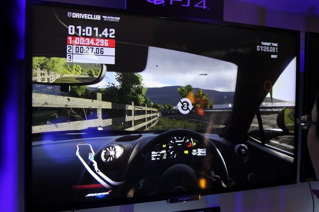 【E3 2013】みんなでレースを楽しむ、PS4のロンチタイトル『Drive Club』を体験