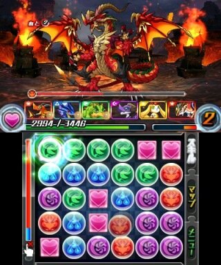 『パズドラZ』Zドロップバトル画像