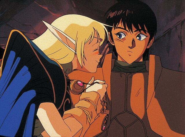 騎士パーンとエルフのディードリット