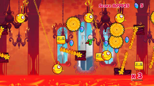 これは全てのアクションゲーマー達への挑戦状だ！横スクロールアクションゲーム『Cloudberry Kingdom』の発売日が決定