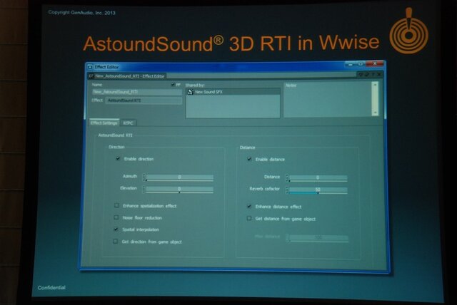 【GTMF2013】ゲームオーディオもいよいよ「2D」から「3D」の時代！？　AstoundSound for Gamingの威力