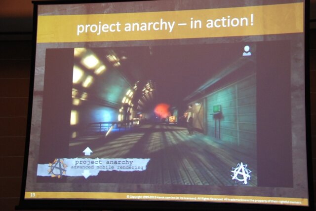 【GTMF2013】AAAタイトル向けのゲームエンジンを無料で公開！　Project Anarcyの全容とは