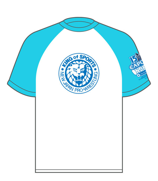 逆転裁判5×NJPW コラボTシャツ（前）