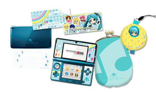 あなたの3DSみっくみくにしてあげる♪『初音ミク Project mirai 2』と同日発売のアクセサリーでまんまるかわいいデコレーション