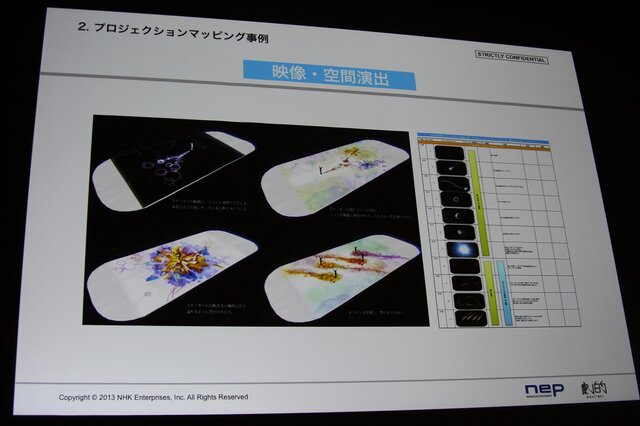 【CEDEC 2013】東京駅、スカイツリー、ダイオウイカ・・・新しい映像体験で魅せる「プロジェクションマッピング」