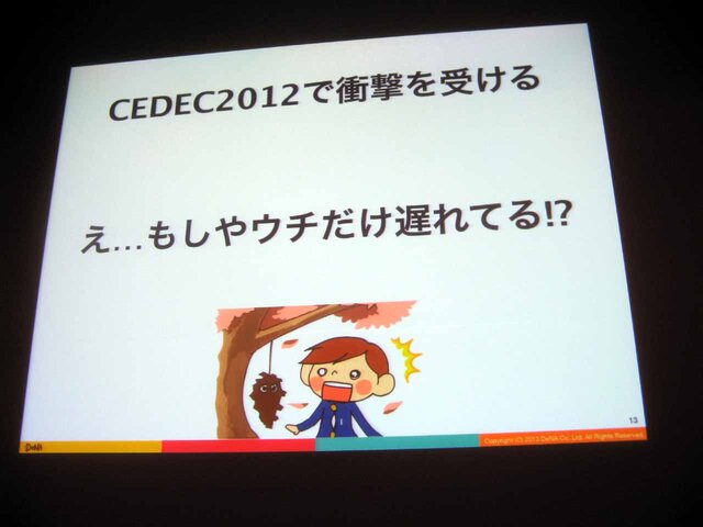 【CEDEC 2013】開発現場においてUXができることとは―ソーシャルゲームの開発現場でUXについて思いっきりあがいてみた1年間の話