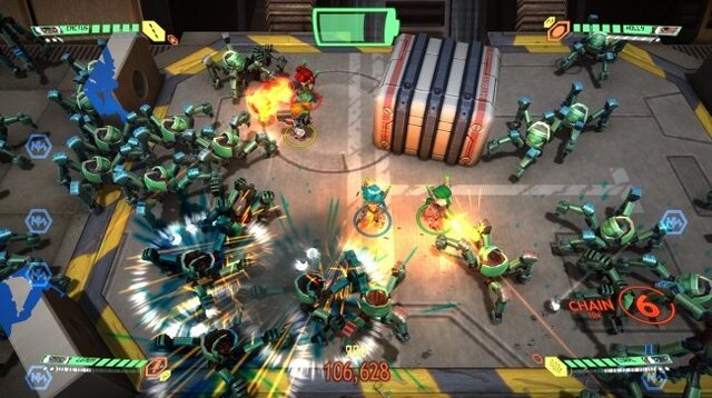 弾幕で敵を蹴散らせ！見下ろし型アクションシューター『Assault Android Cactus』、Wii U版の配信が決定