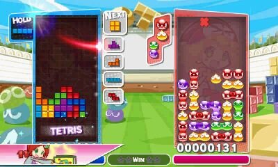 【東京ゲームショウ2013】『ぷよぷよテトリス』対戦中にゲームが入れ替わる！？『ぷよぷよ』と『テトリス』の夢のコラボ実現