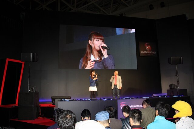 【東京ゲームショウ2013】実物大戦車も登場！「World of Tanks×ガールズ＆パンツァー」コラボ宣言記者会見