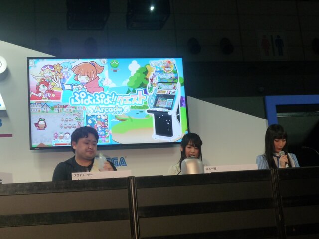 【東京ゲームショウ2013】ルルーとウイッチが『ぷよぷよテトリス』対戦プレイに挑戦！公開アフレコも盛りあがったステージレポ