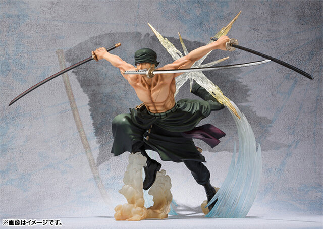 Figuarts ZERO Battle Ver.に「ONE PIECE」新世界編ロロノア・ゾロの「煉獄鬼斬り」が登場