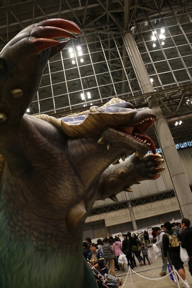 【モンスターハンターフェスタ’13】等身大のモンスターや足あとにハンターもビックリ、東京会場の盛り上がりをフォトレポートでお届け！