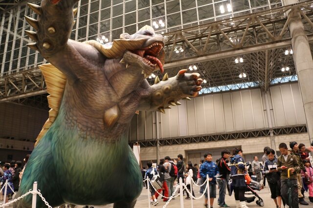 【モンスターハンターフェスタ’13】等身大のモンスターや足あとにハンターもビックリ、東京会場の盛り上がりをフォトレポートでお届け！