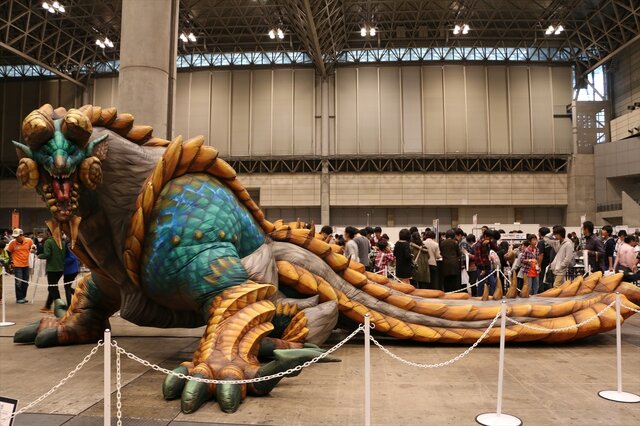 【モンスターハンターフェスタ’13】等身大のモンスターや足あとにハンターもビックリ、東京会場の盛り上がりをフォトレポートでお届け！