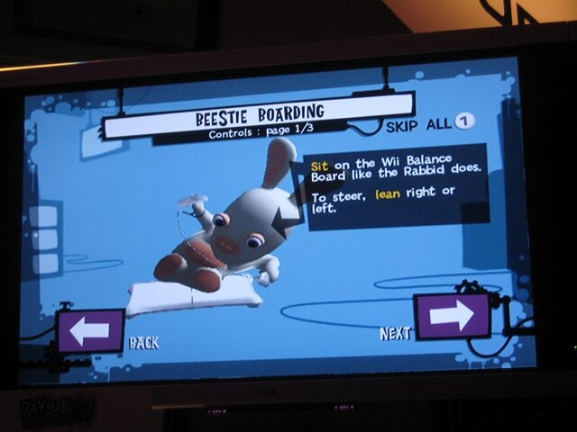 【E3 2008】凶悪ラビッツが帰ってきた！Wii『Rayman Raving Rabbits TV Party』プレイレポート