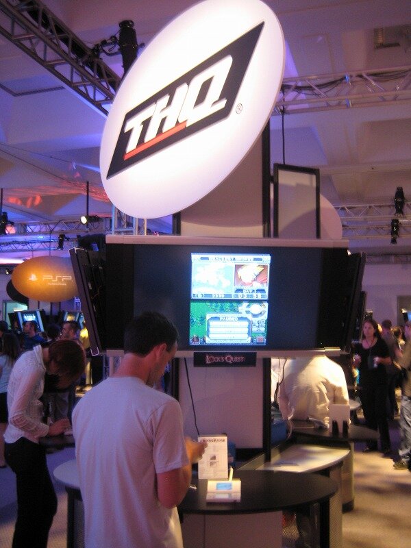 【E3 2008】あのタイトルのDS版も、THQブース