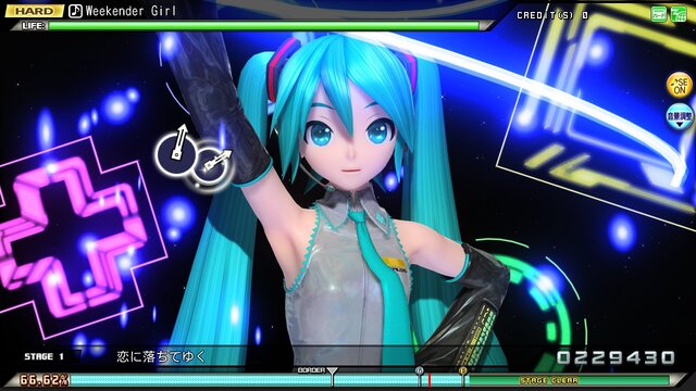 あまりの爽快感に、思わず両手をクロスさせてまった『初音ミク Project DIVA Arcade Future Tone』のファーストインプレッション