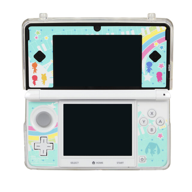 本体ハードカバー＆デコレーションスキンシール（ニンテンドー3DS用）